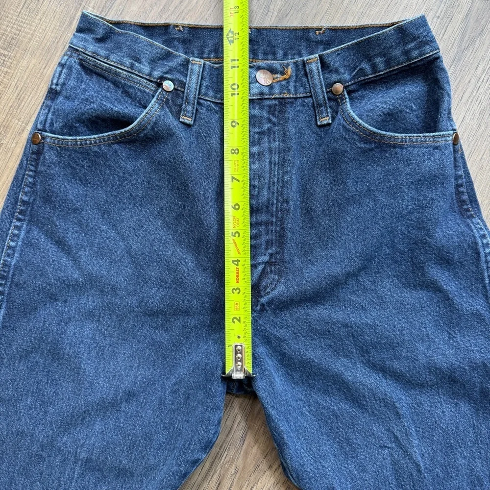 Vintage Women's High-Rise Denim Jeans - Size 7 x 34 Style 14MWZDD - Picture 6 of 15